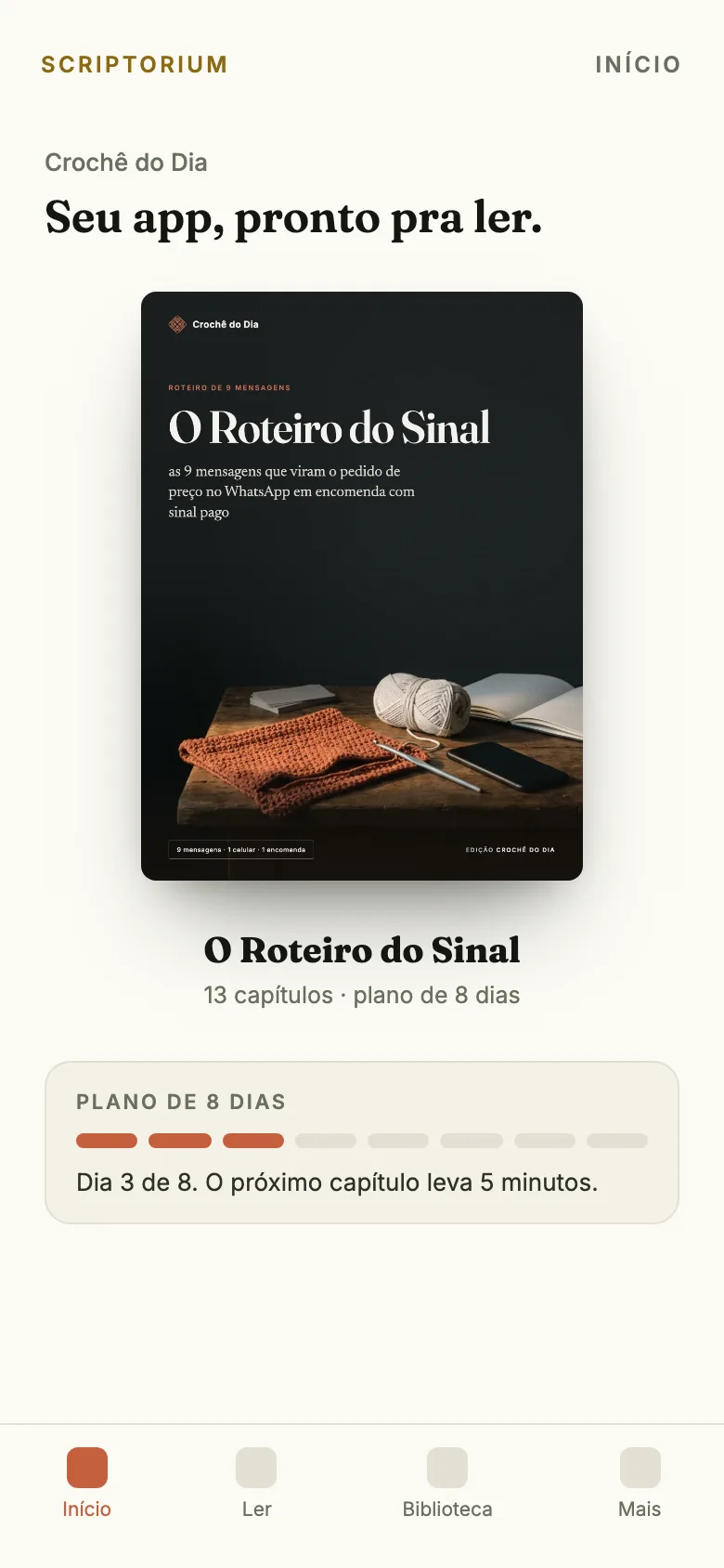 Capa do app do guia O Roteiro do Sinal